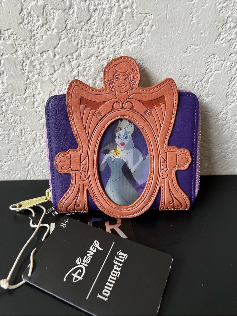 Loungefly Disney Villains The Little Mermaid Ursula & Vanessa Lenticular Wallet